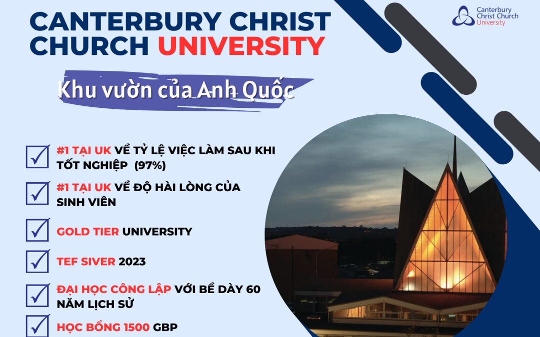 Lí do chọn Canterbury Christ Church University