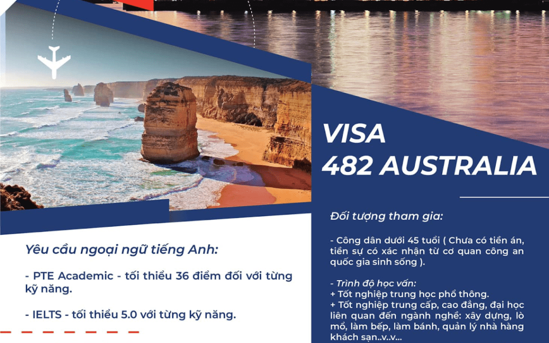 Visa 482 là gì? Chí phí, quy trình xin visa 482 mới nhất