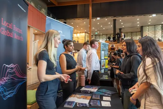 career expo booth